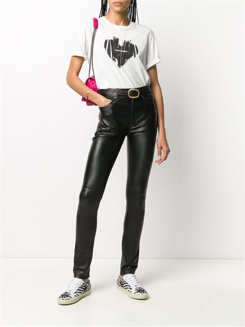 T-shirt con logo SAINT LAURENT | 615522YBSO29744